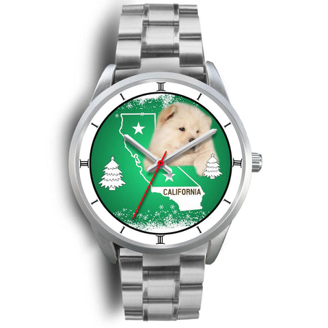 Chow Chow Dog California Christmas Special Wrist Watch-Free Shipping