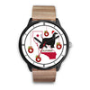 Afghan Hound California Christmas Special Wrist Watch-Free Shipping