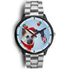 Chinook Dog On Christmas Florida Wrist Watch-Free Shipping