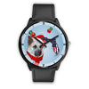 Chinook Dog On Christmas Florida Wrist Watch-Free Shipping