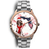 English Springer Spaniel On Christmas Florida Wrist watch- Free Shipping