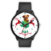 Irish Terrier Texas Christmas Special Wrist Watch-Free Shipping