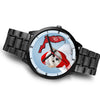 Maltese Dog On Christmas Florida Wrist Watch-Free Shipping