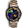 Vizsla Dog Golden Art New York Christmas Special Wrist Watch-Free Shipping