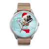 Leonberger Dog California Christmas Special Wrist Watch-Free Shipping