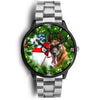 Belgian Malinois Dog New York Christmas Special Wrist Watch-Free Shipping