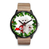 Lovely Bichon Fries Dog New York Christmas Special Wrist Watch-Free Shipping