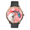 Samoyed Dog On Christmas Florida Wrist Watch-Free Shipping
