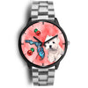 West Highland White Terrier On Christmas Florida Wrist Watch-Free Shipping