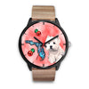 West Highland White Terrier On Christmas Florida Wrist Watch-Free Shipping