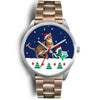 Savannah cat Texas Christmas Special Wrist Watch-Free Shipping