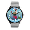 Cornish Rex Cat California Christmas Special Wrist Watch-Free Shipping