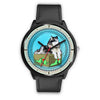 Alaskan Malamute Dog Virginia Christmas Special Wrist Watch-Free Shipping