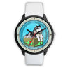 Alaskan Malamute Dog Virginia Christmas Special Wrist Watch-Free Shipping