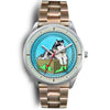 Lovely Alaskan Malamute Dog Virginia Christmas Special Wrist Watch-Free Shipping