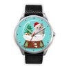 Cute Ragamuffin Cat California Christmas Special Wrist Watch-Free Shipping