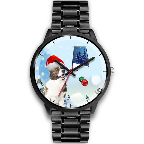 Cardigan Welsh Corgi Alabama Christmas Special Wrist Watch-Free Shipping