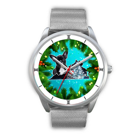 Lovely French Bulldog Virginia Christmas Special Wrist Watch-Free Shipping