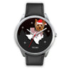 Cute Yorkie Texas Christmas Special Wrist Watch-Free Shipping