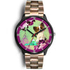 Papillon Dog Virginia Christmas Special Wrist Watch-Free Shipping