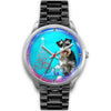 Miniature Schnauzer Dog Virginia Christmas Special Wrist Watch-Free Shipping