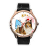 Rough Collie Alabama Christmas Special Wrist Watch-Free Shipping