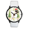 Pug Dog Georgia Christmas Special Wrist Watch-Free Shipping