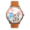 Cute Dalmatian Dog Alabama Christmas Special Wrist Watch-Free Shipping