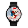 Chow Chow Dog Georgia Christmas Special Wrist Watch-Free Shipping
