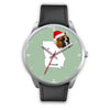 Boxer Dog Georgia Christmas Special Wrist Watch-Free Shipping