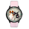 Brittany Dog Christmas Michigan Christmas Special Wrist Watch-Free Shipping