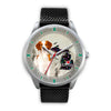 Lovely Brittany Dog Christmas Michigan Christmas Special Wrist Watch-Free Shipping