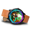 Rough Collie Dog Art Michigan Christmas Special Wrist Watch-Free Shipping