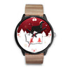 Afghan Hound Washington Christmas Special Wrist Watch-Free Shipping