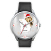 Afghan Hound Georgia Christmas Special Wrist Watch-Free Shipping