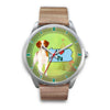Lovely Brittany Dog Christmas Pennsylvania Christmas Special Wrist Watch-Free Shipping