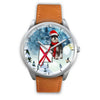 Miniature Schnauzer Alabama Christmas Special Wrist Watch-Free Shipping