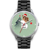Irish Terrier Georgia Christmas Special Wrist Watch-Free Shipping