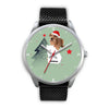 Irish Terrier Georgia Christmas Special Wrist Watch-Free Shipping