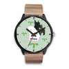Scottish Terrier Georgia Christmas Special Wrist Watch-Free Shipping