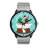 Cairn Terrier Georgia Christmas Special Wrist Watch-Free Shipping