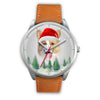 Cute Pembroke Welsh Corgi Christmas Wrist Watch-Free Shipping