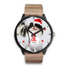 Japanese Chin Dog Georgia Christmas Special Wrist Watch-Free Shipping