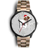 Brittany dog Georgia Christmas Special Wrist Watch-Free Shipping