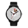 Brittany dog Georgia Christmas Special Wrist Watch-Free Shipping