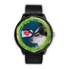 Siberian Husky Dog Christmas Pennsylvania Christmas Special Wrist Watch-Free Shipping