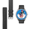 Border Collie Georgia Christmas Special Wrist Watch-Free Shipping
