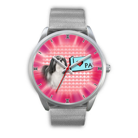 Lhasa Apso Dog Pennsylvania Christmas Special Wrist Watch-Free Shipping