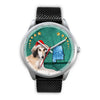 Saluki Dog Alabama Christmas Special Wrist Watch-Free Shipping