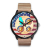 Cheerful Golden Retriever Dog New Jersey Christmas Special Wrist Watch-Free Shipping
